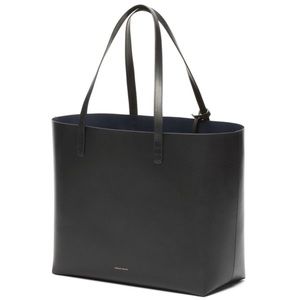 Mansur Gavriel Black Large Tote